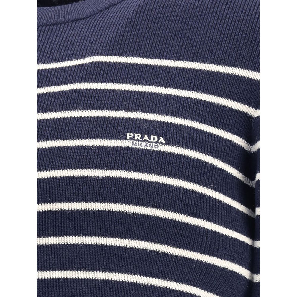 Prada gestreifter Pullover