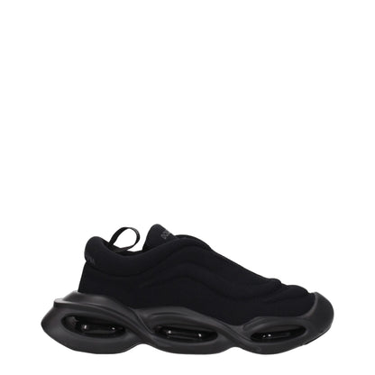 Dolce &amp; Gabbana Black Fabric Chunky Sneakers