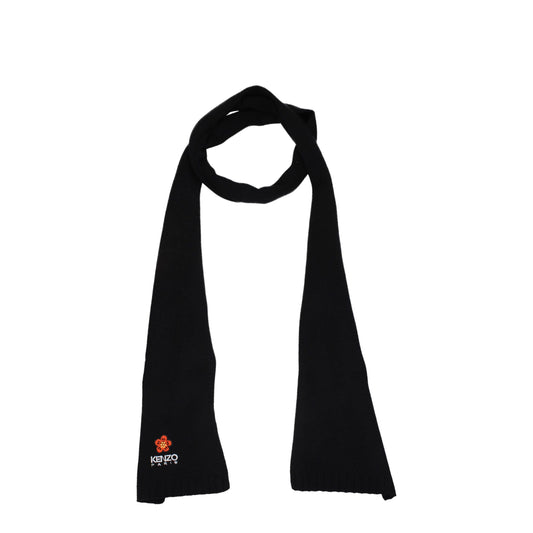 Kenzo Schwarze Wollschals