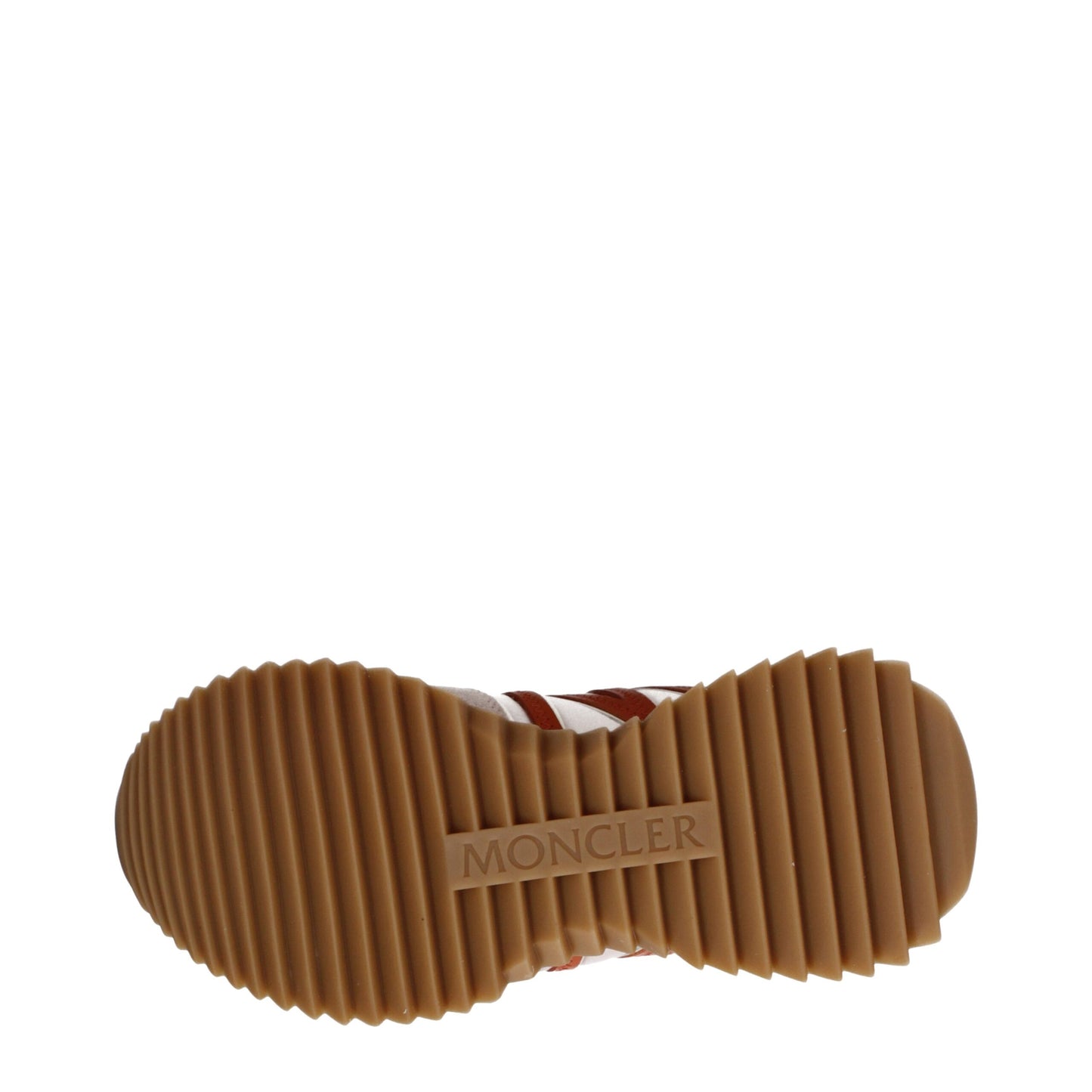 Moncler – Klobige Sneakers aus rosa Stoff