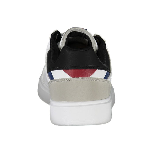 US POLO ASSN. Weißer Polyester-Sneaker