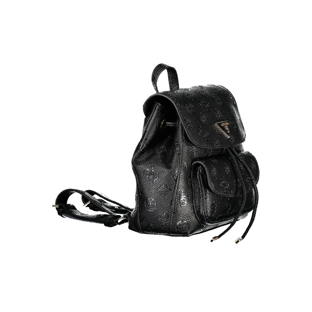Guess Jeans – Schwarzer Polyethylen-Rucksack