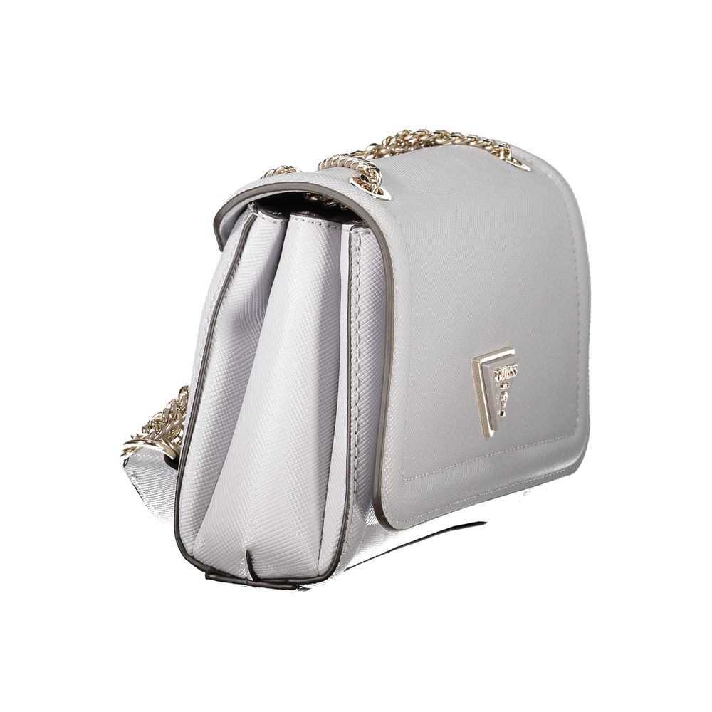 Guess Jeans – Handtasche aus Polyethylen in Grau