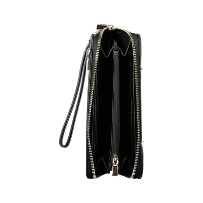 Guess Jeans – Schwarze Polyethylen-Geldbörse