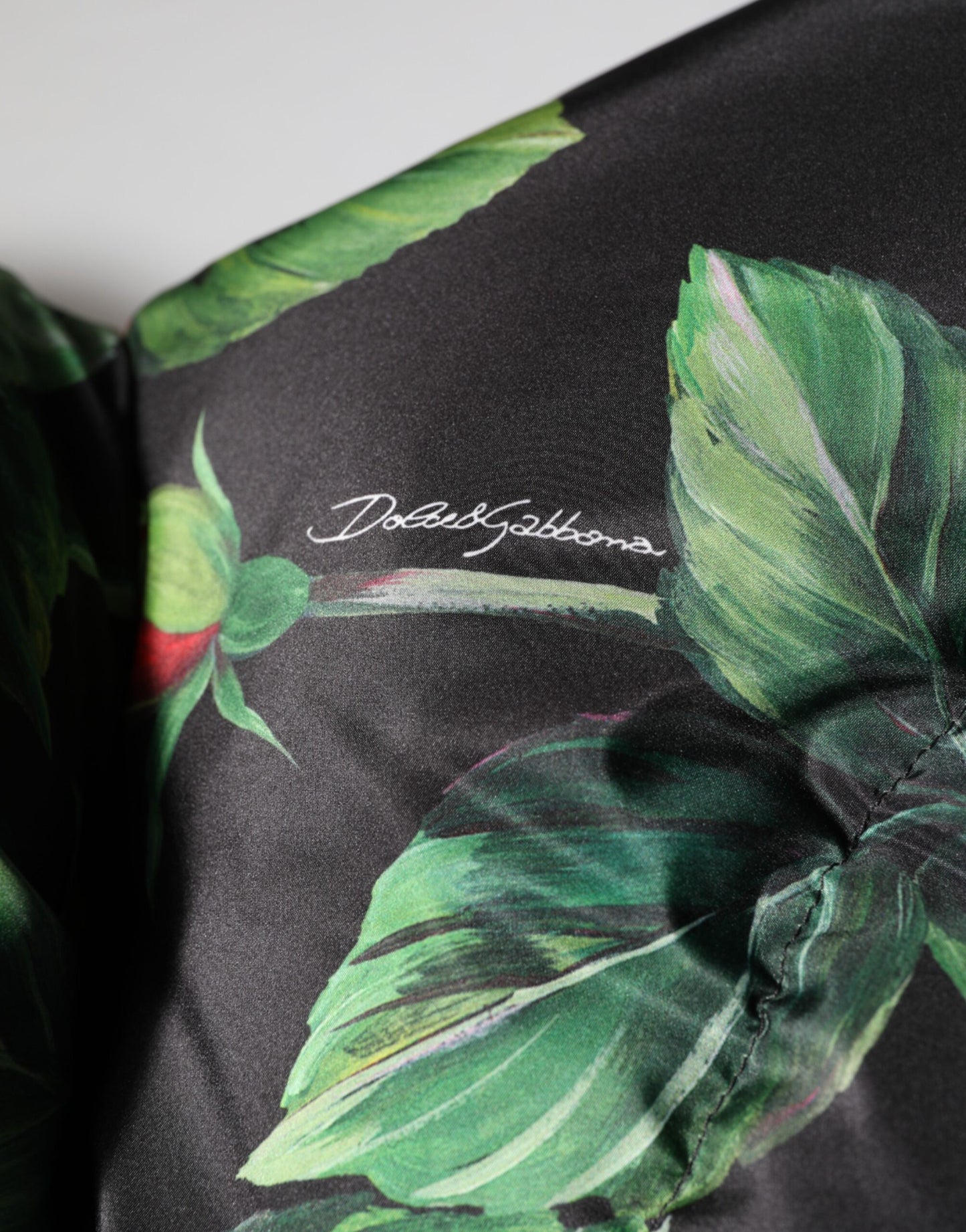 Dolce &amp; Gabbana Multicolor Floral Puffer Coat Full Zip Jacket