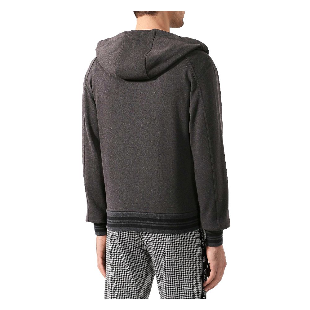 Grauer Baumwollpullover von Dolce &amp; Gabbana