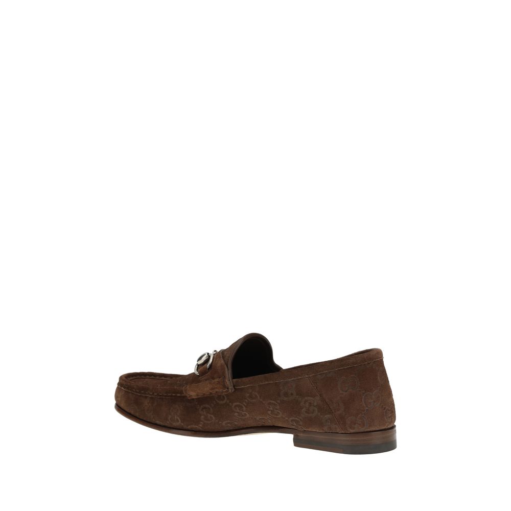 Gucci Wildleder-Loafer „Horsebit 1953“
