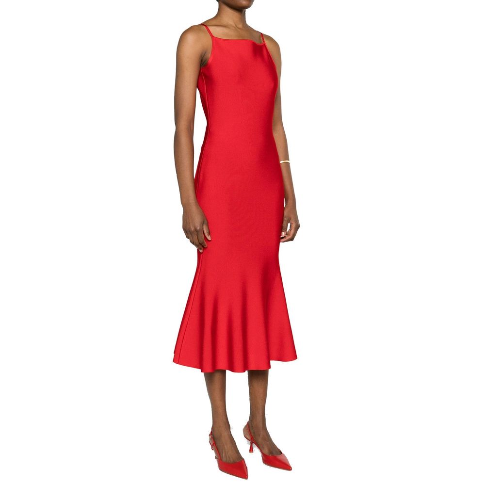 Alexander McQueen Ausgestelltes Strickkleid