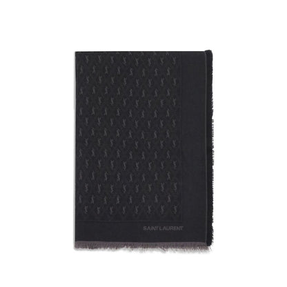 Saint Laurent YSL-Monogramm-Schal
