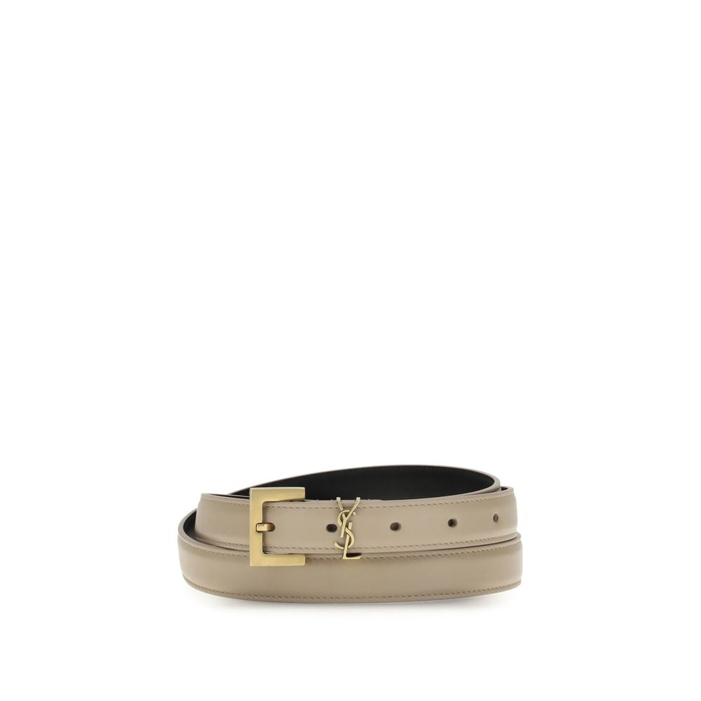 Saint Laurent Cassandre Schmaler Gürtel