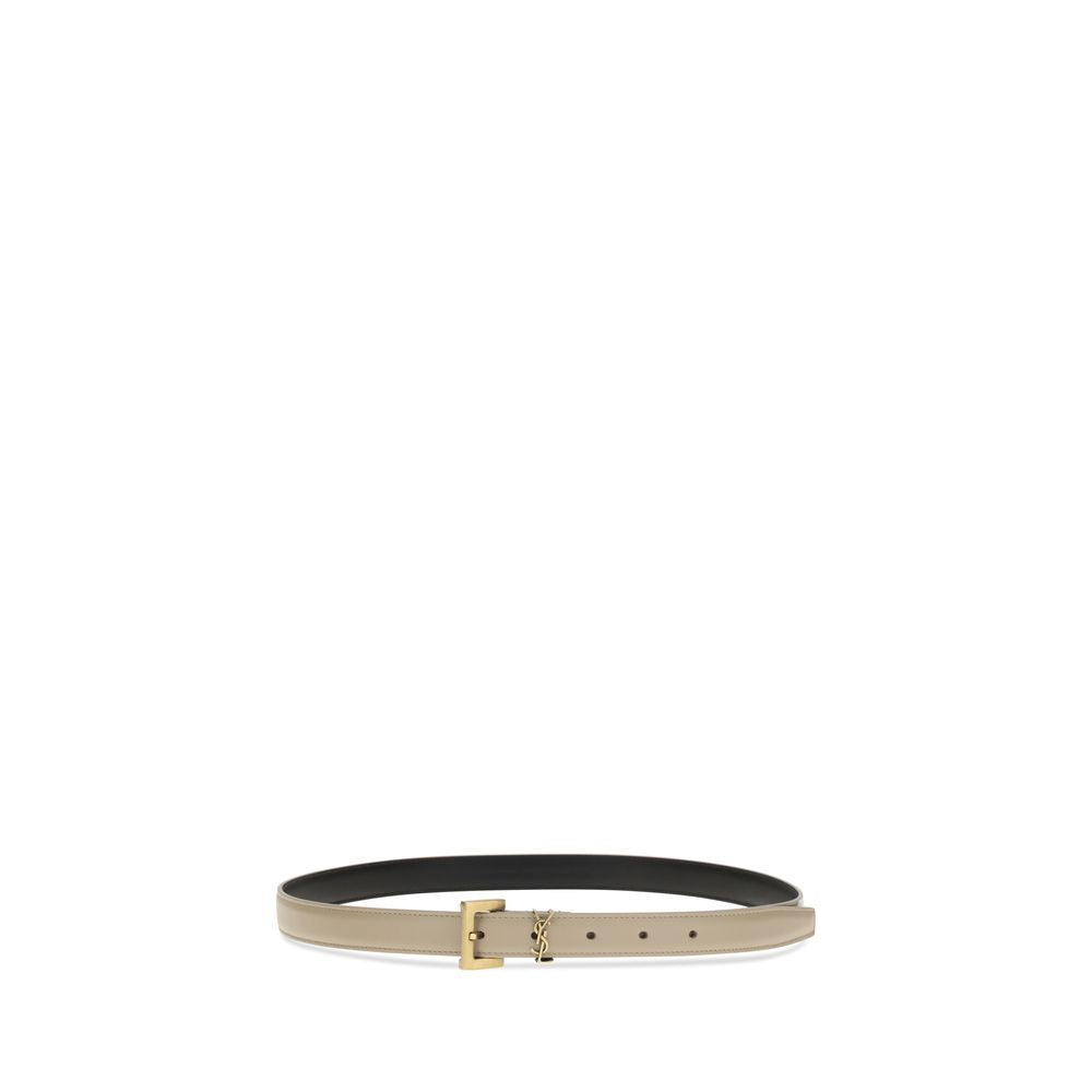 Saint Laurent Cassandre Schmaler Gürtel