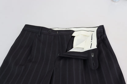 Dolce &amp; Gabbana – Formelle Hose aus grauer Wollmischung