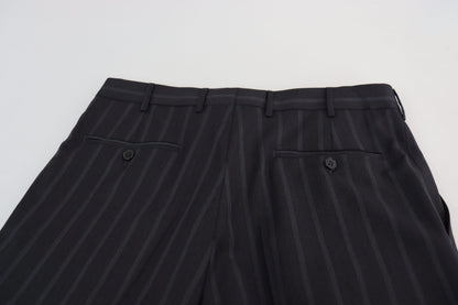 Dolce &amp; Gabbana – Formelle Hose aus grauer Wollmischung