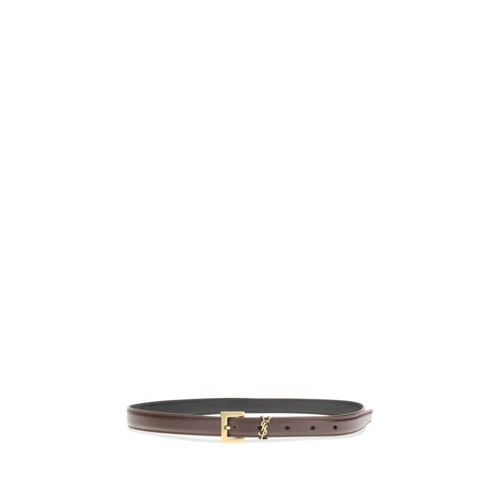 Saint Laurent Cassandre Schmaler Gürtel