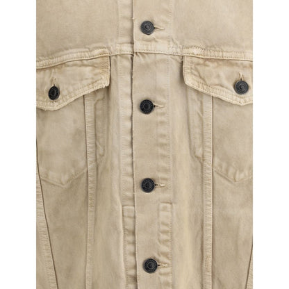 Balenciaga Übergroße Jeansjacke