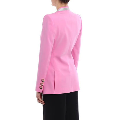 Dolce &amp; Gabbana Rosa Wolljacken &amp; Mantel