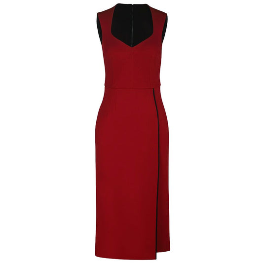 Dolce &amp; Gabbana Rotes Viskosekleid