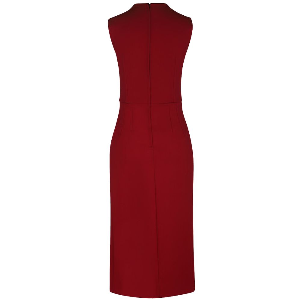 Dolce &amp; Gabbana Rotes Viskosekleid