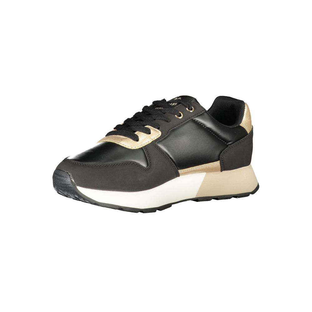US POLO ASSN. Schwarzer Polyester-Sneaker