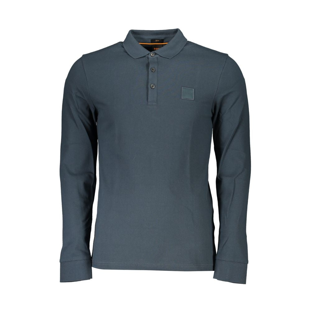 Grünes Poloshirt aus Baumwolle von Hugo Boss