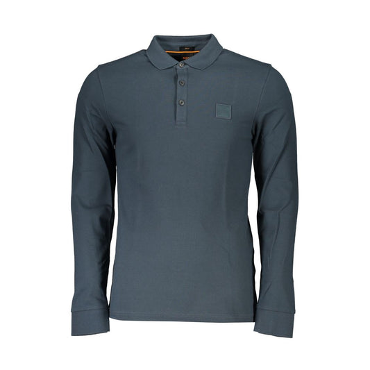 Grünes Poloshirt aus Baumwolle von Hugo Boss