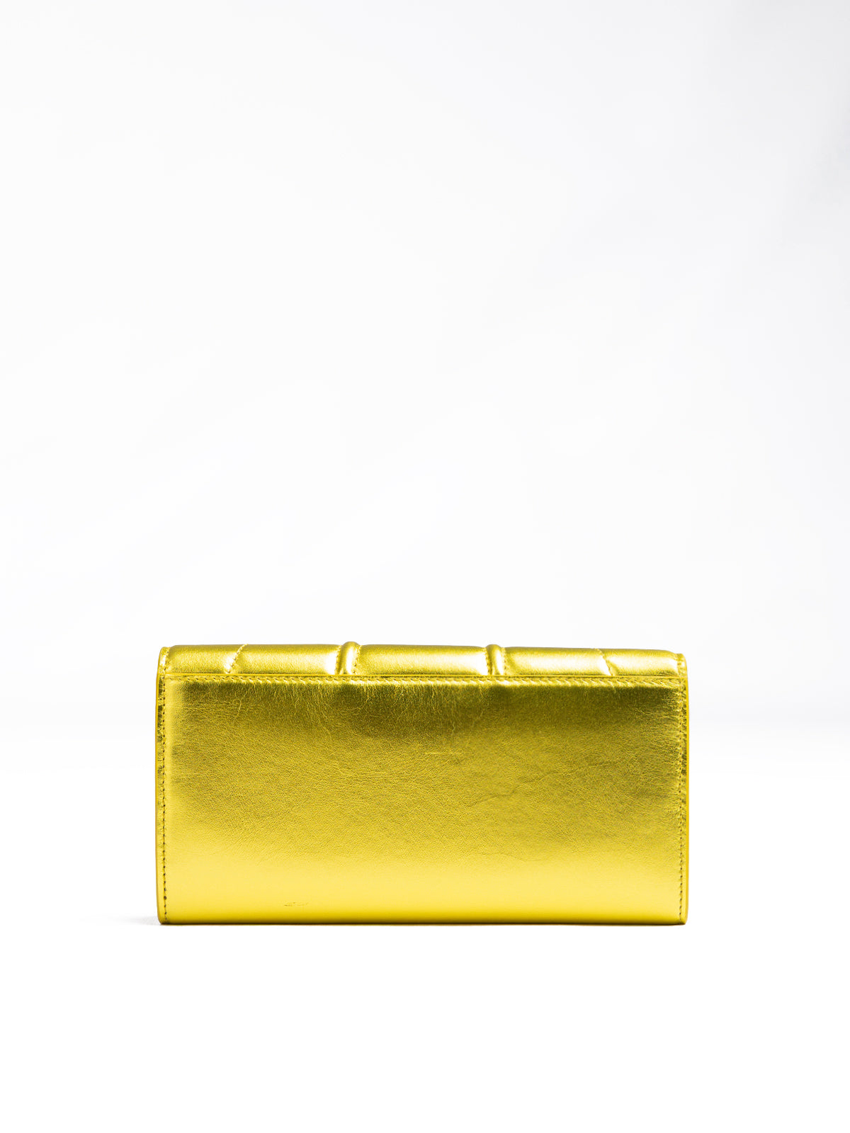 Ferrari Metal Yellow GT Lackleder-Geldbörse