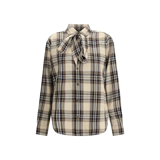 Saint Laurent Tartan Lavallière Hemd