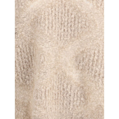Pullover aus Kaschmir- und Alpakamischung mit V-Ausschnitt von Giorgio Armani
