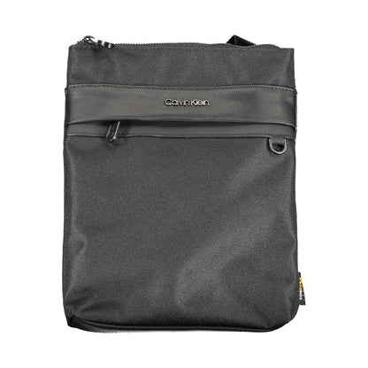 Calvin Klein – Schwarze Polyester-Umhängetasche