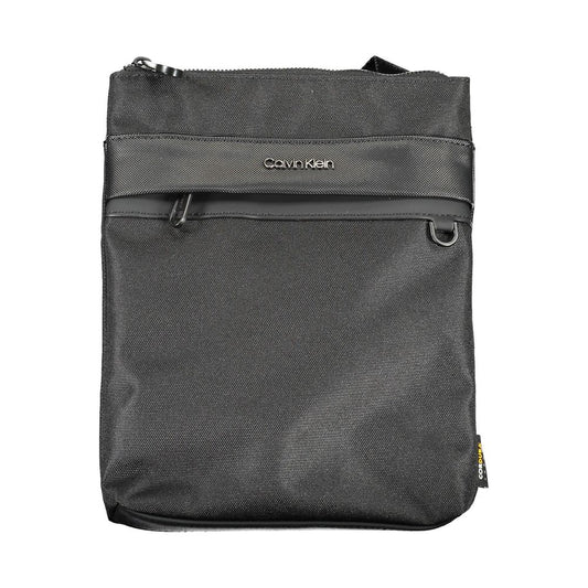 Calvin Klein – Schwarze Polyester-Umhängetasche