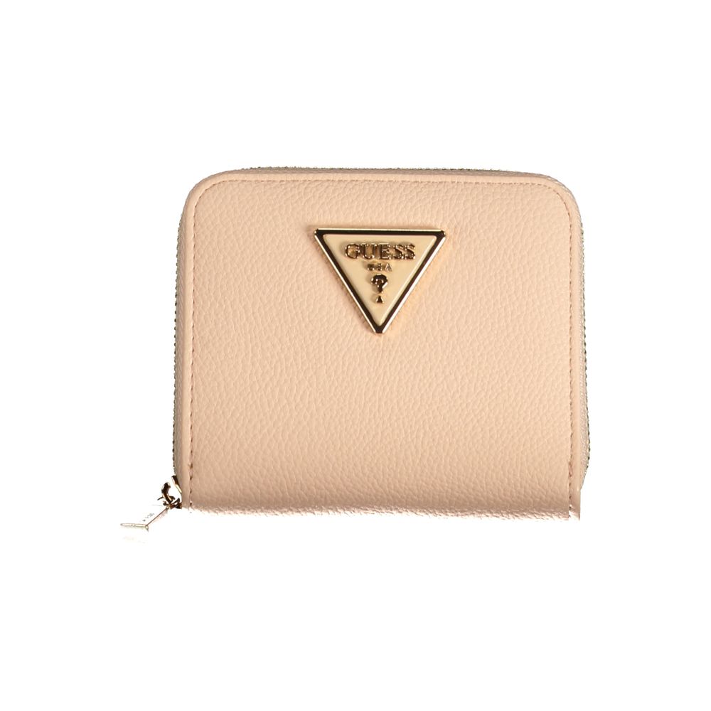Guess Jeans – Rosa Polyethylen-Geldbörse