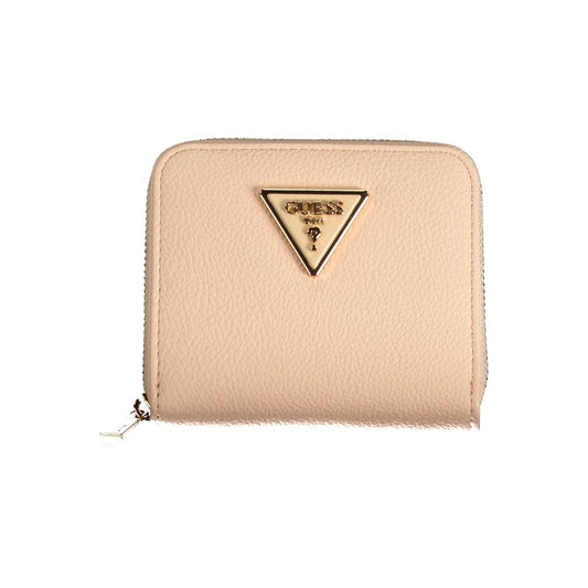 Guess Jeans – Rosa Polyethylen-Geldbörse