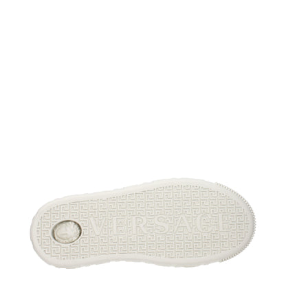 Weiße Ledersneaker von Versace