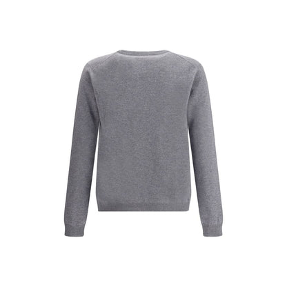 Gucci Mehrfarbiger Kaschmirpullover mit Logo