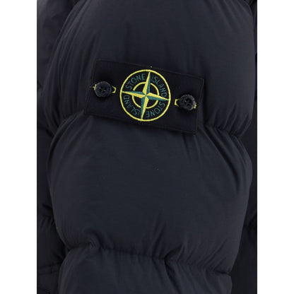 Stone Island Daunenjacke mit Kapuze