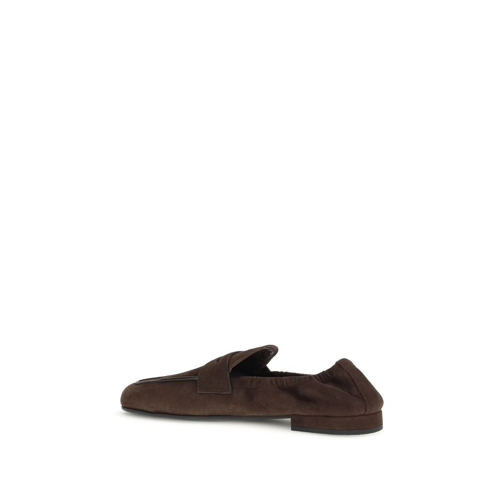 Prada – Shuffle-Loafer aus Wildleder