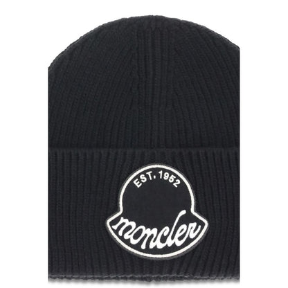 Beanie-Mütze mit Moncler-Logo