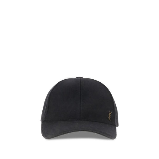 Saint Laurent Baseballkappe aus Wolle