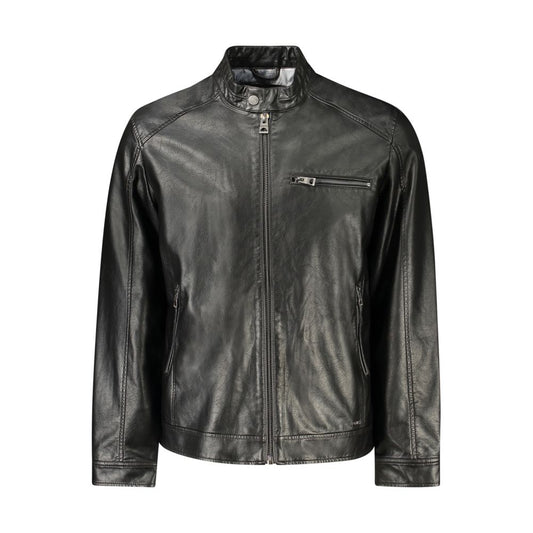Guess Jeans – Schwarze Polyethylenjacke