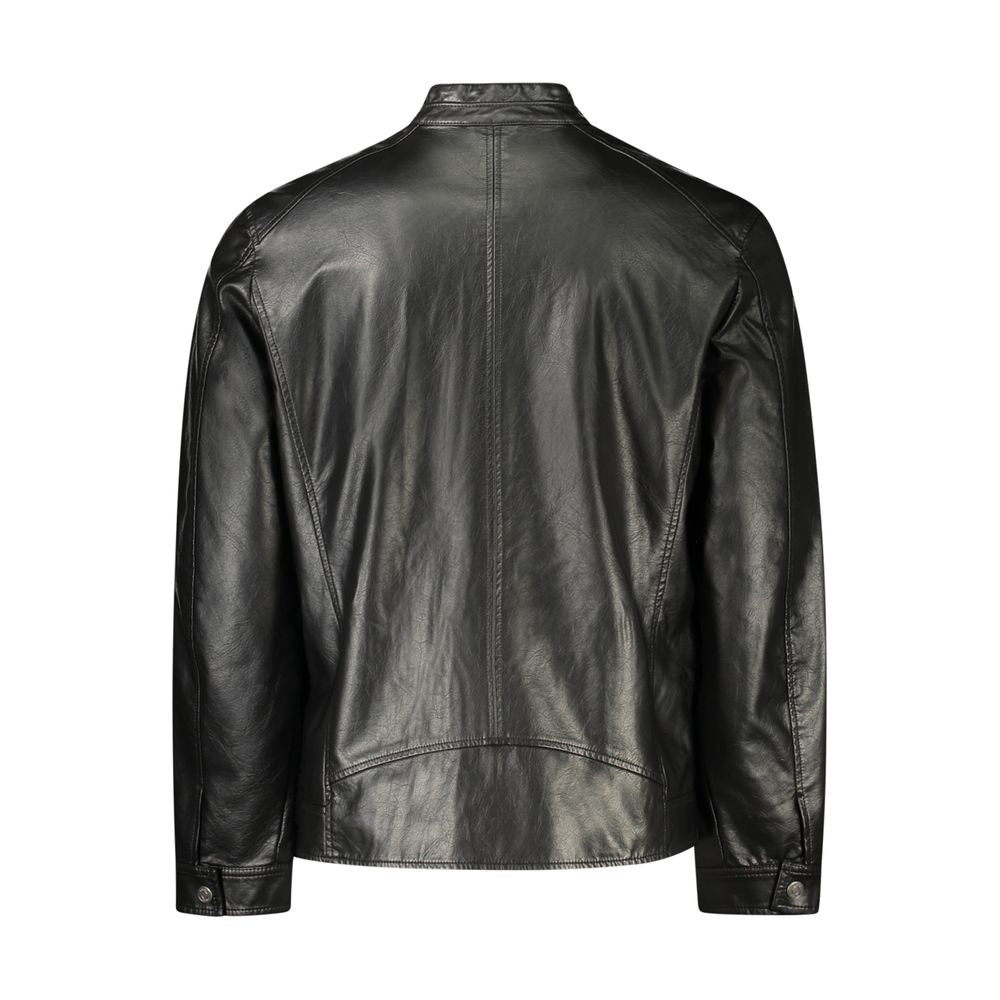 Guess Jeans – Schwarze Polyethylenjacke