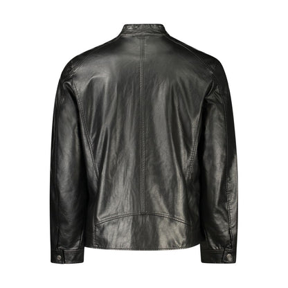 Guess Jeans – Schwarze Polyethylenjacke