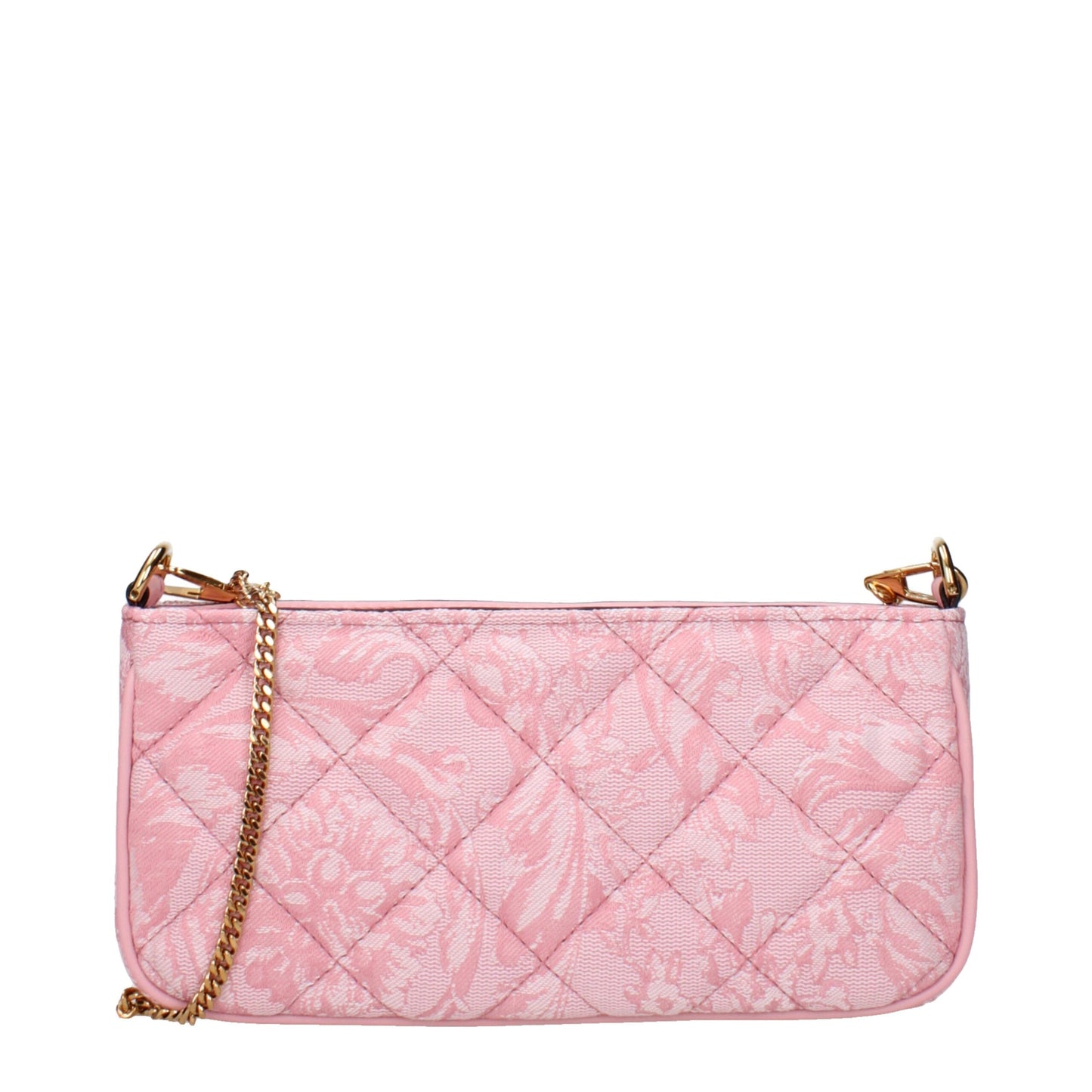 Versace Umhängetaschen aus rosa Stoff