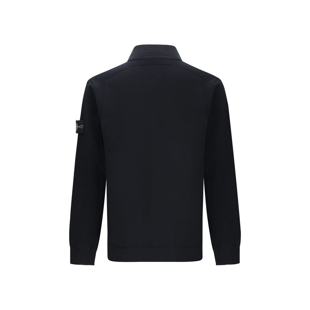 Stone Island Cardigan aus Schurwolle