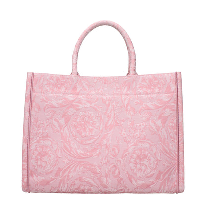 Versace Handtaschen aus rosa Stoff