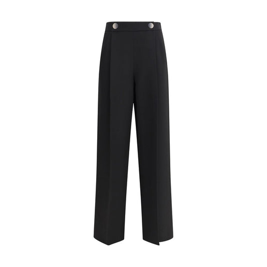 Giorgio Armani Hose aus Seidenkrepp-Cady mit einem Abnäher