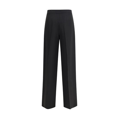 Giorgio Armani Hose aus Seidenkrepp-Cady mit einem Abnäher