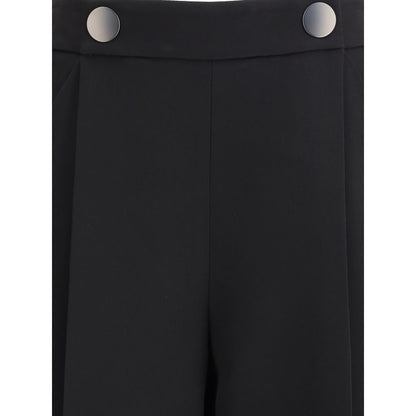 Giorgio Armani Hose aus Seidenkrepp-Cady mit einem Abnäher