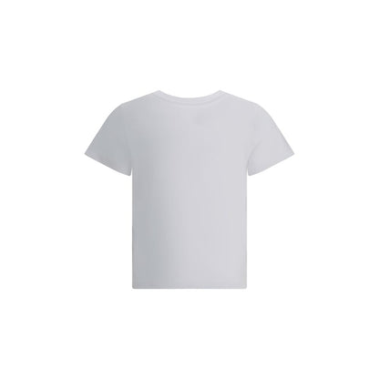 Kurzes T-Shirt mit Moncler-Logo