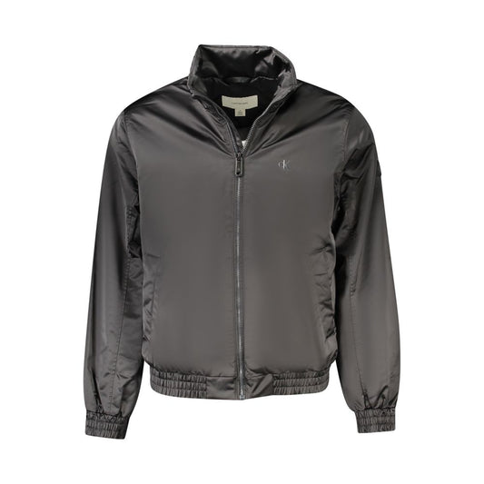 Calvin Klein Schwarze Polyester Herrenjacke