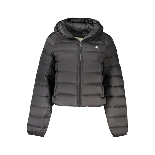 Calvin Klein Schwarze Nylonjacke für Damen